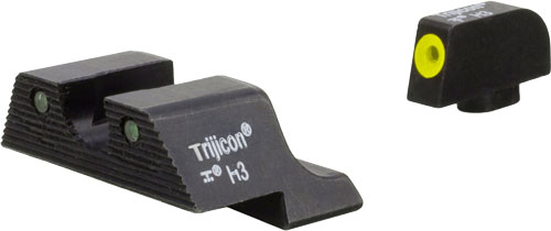TRIJICON NIGHT SIGHT SET HD XR YELLOW OUTLINE FOR GLOCK 21 - for sale