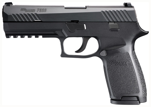 SIG P320 9MM 4.7" CONTRAST SIGHT 17-SH BLACK POLYMER - for sale