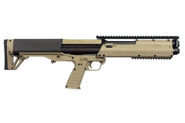 KEL-TEC KSG SHOTGUN 12GA. 3" 12-SHOT 18.5" CYL. TAN/BLK - for sale
