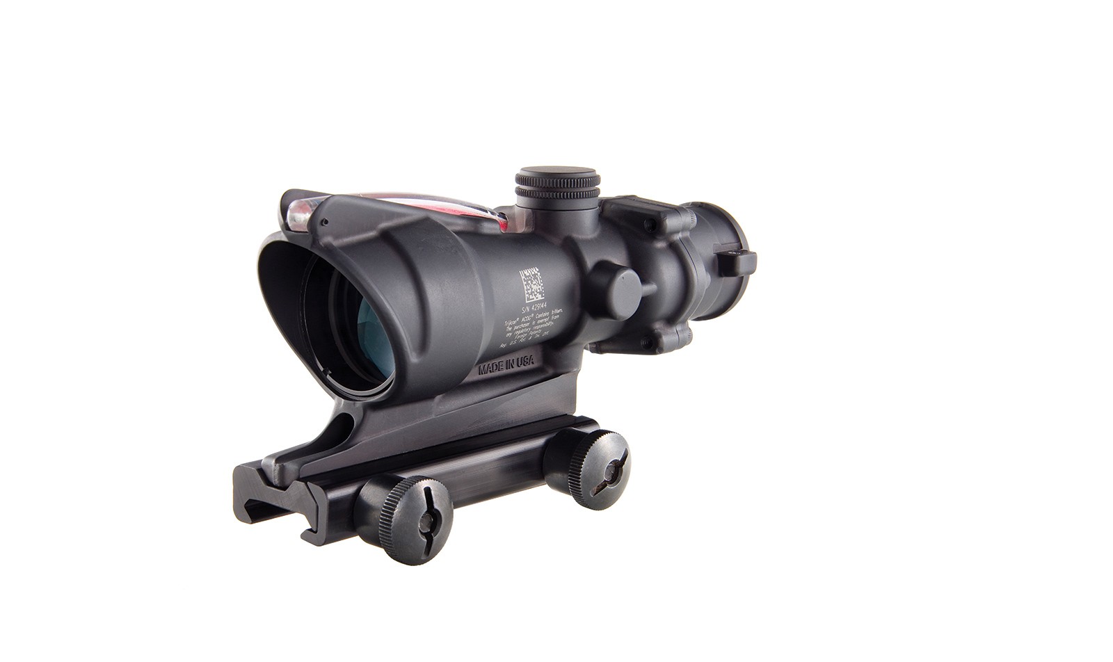 TRIJICON ACOG 4X32 .223 RED CHEVRON BAC W/TA51 MOUNT - for sale